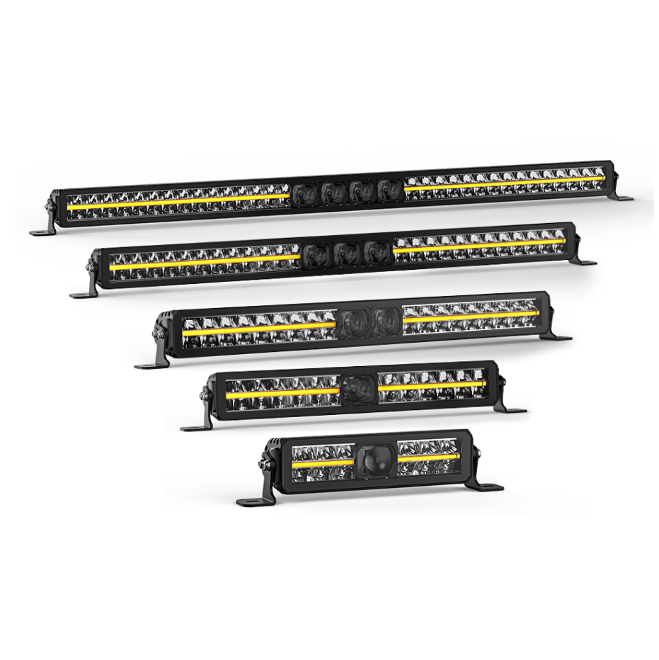 LED Light Bar – Frameless on both sides + DRL