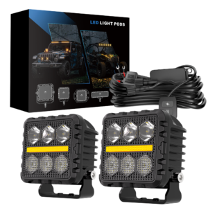 3-Inch Bracket-Mount Combo-Beam Off-Road Light Kit