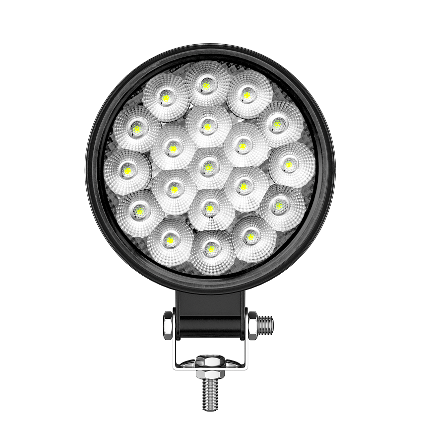 9-Optic Textured Square Spot LED Work Light
