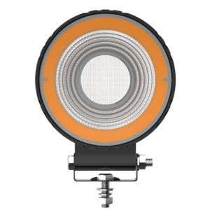 68-Cell Central-Module Amber-Ring Flood LED Work Light