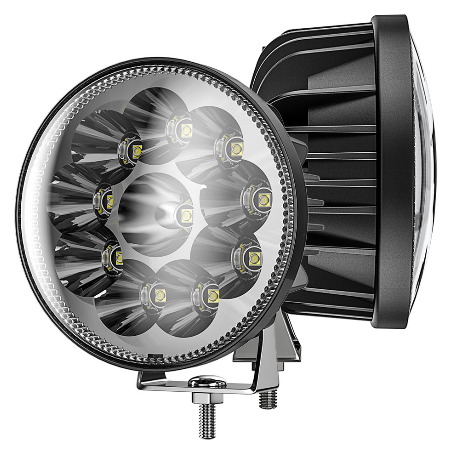 8-Optic Twin-Arrow DRL Spot LED Work Light