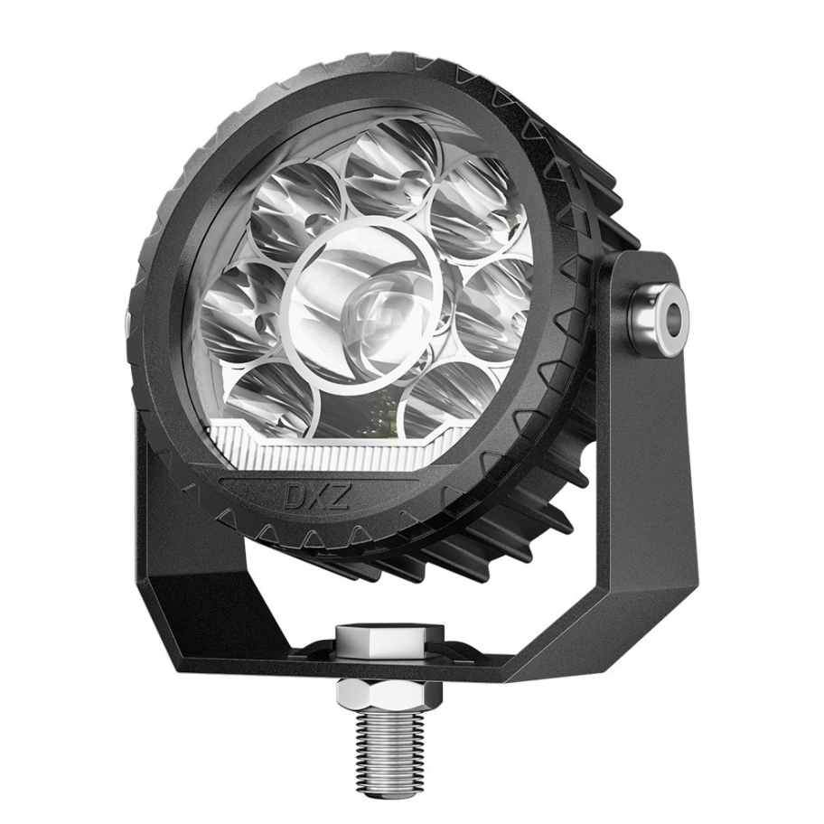 32-Cell Twin-Projector Amber-Ring Flood LED Work Light