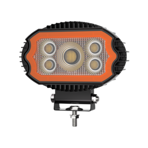 6-Optic Side-Bar Amber-DRL Spot LED Work Light