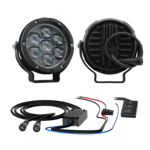 4.5-Inch Seven-Optic Motorcycle Spotlight Kit