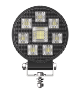 19-Optic Round-Grid Flood LED Work Light