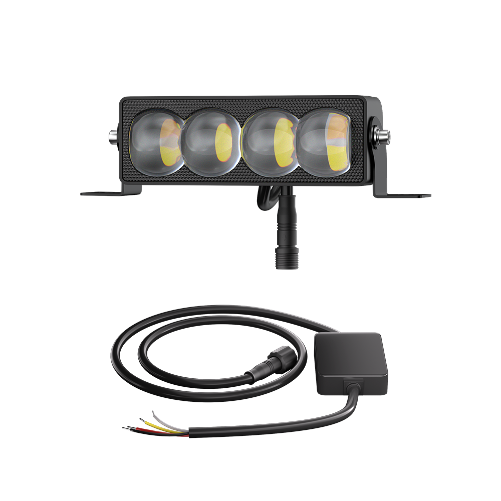 5-Inch Four-LED Motorcycle Light Bar