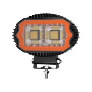 6-Optic Corner-Accent Amber-DRL Spot LED Work Light