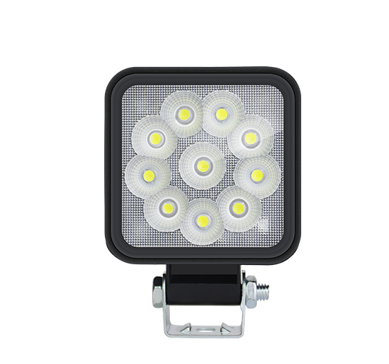 34-Cell Round Center-Strip DRL Spot LED Work Light