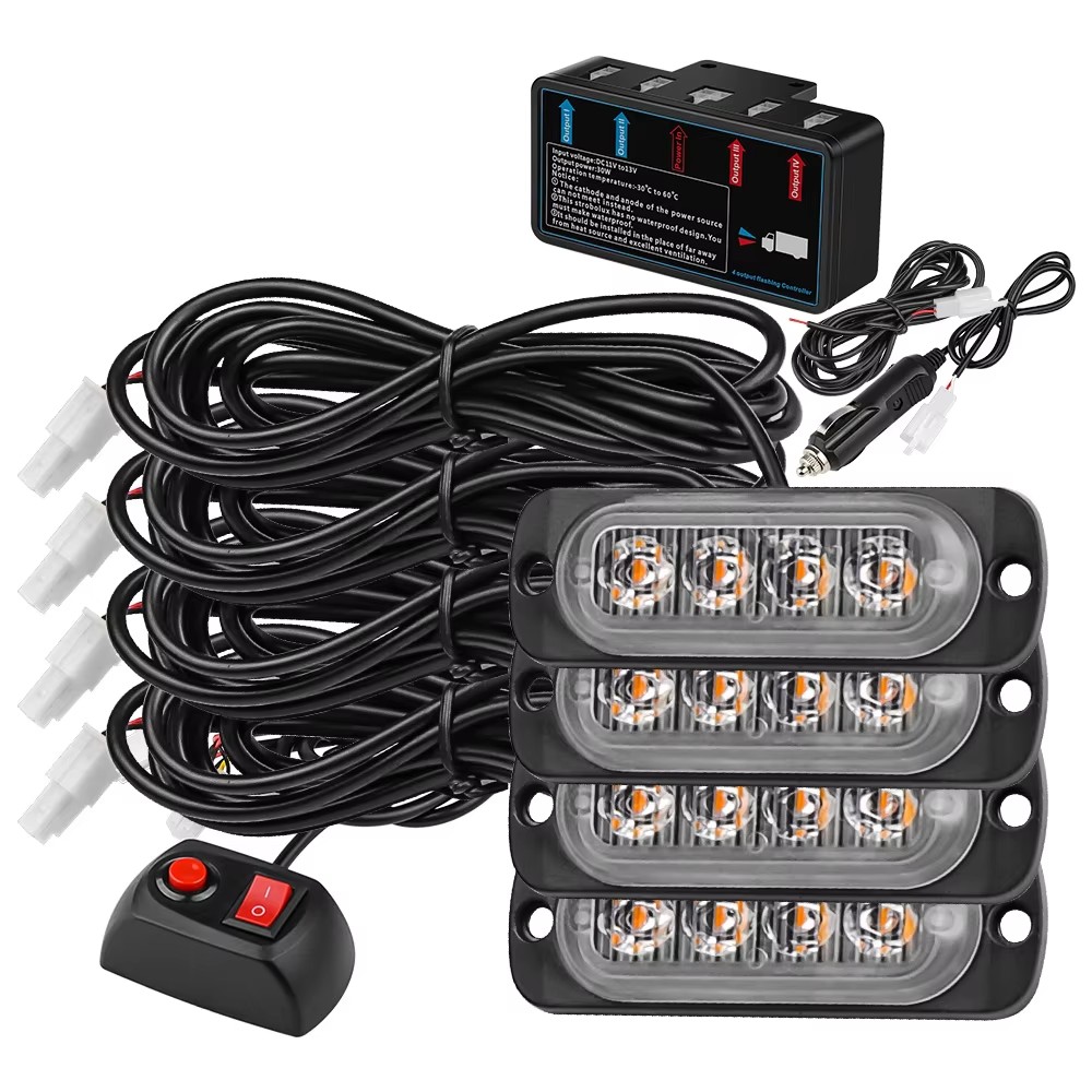 3‘ LED Warning Light