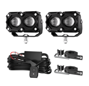 4.5-Inch Dual-Projector Motorcycle Light Kit