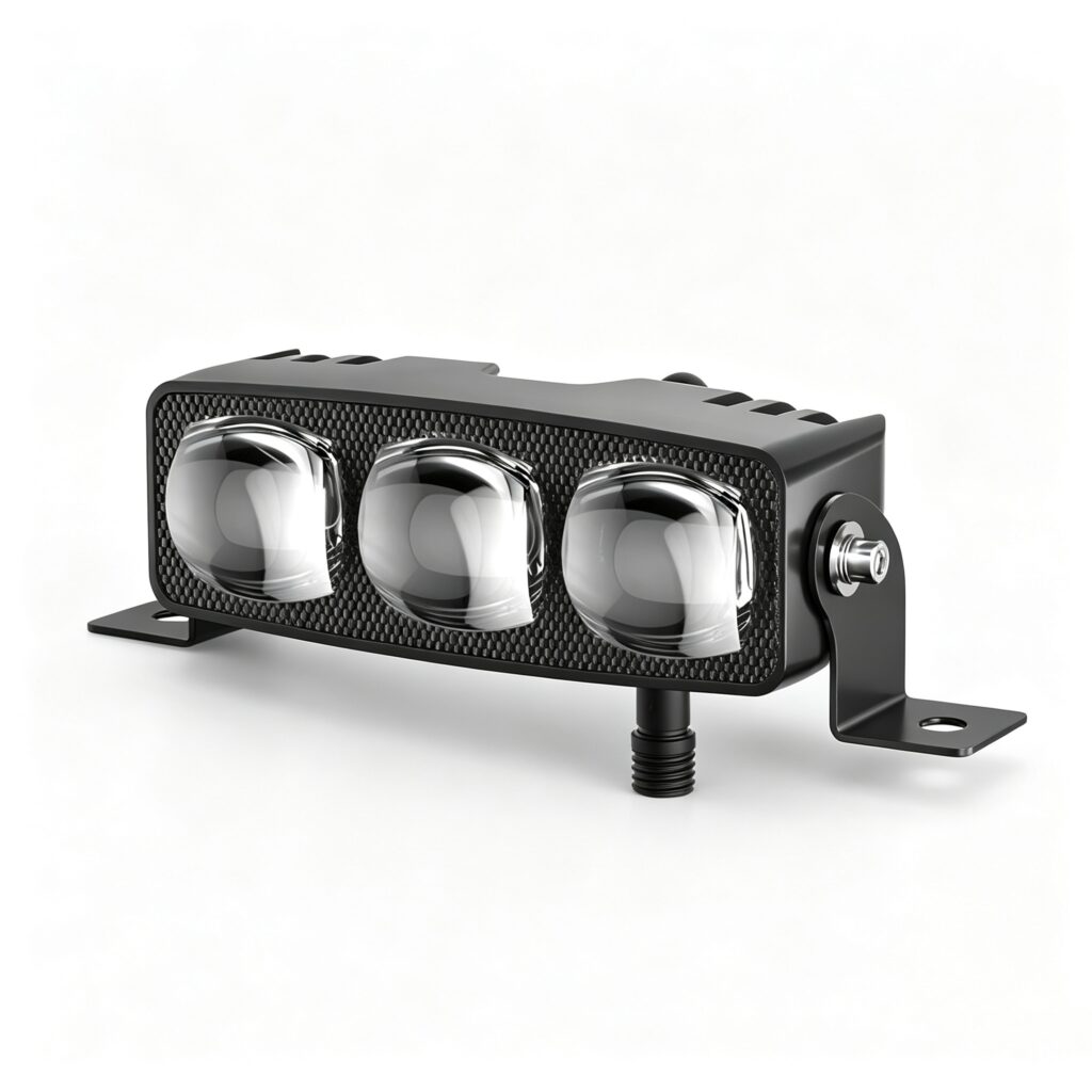 4.5-Inch Flashing Motorcycle Light Bar