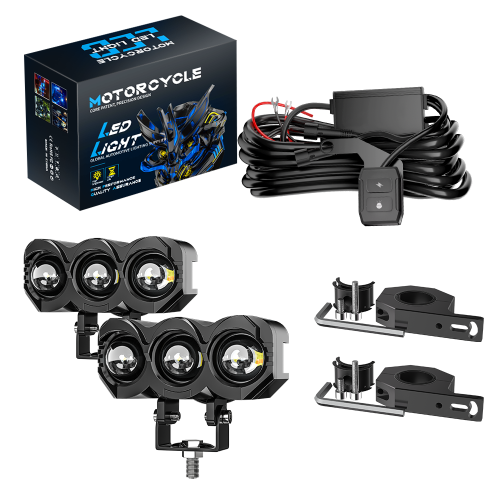 4´LED Motorcycle lights