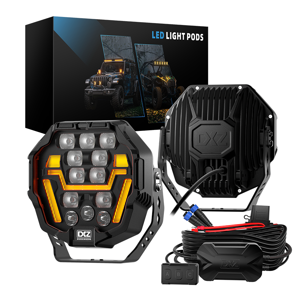 9‘ Off-Road Lights