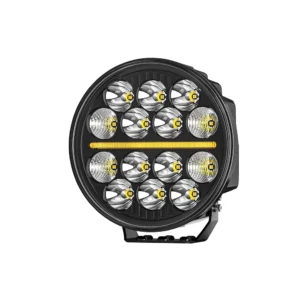 7-Inch Round Dual-Row LED Driving Light with DRL