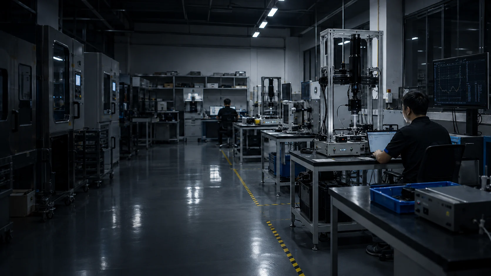 DXZ in-house automotive lighting testing laboratory