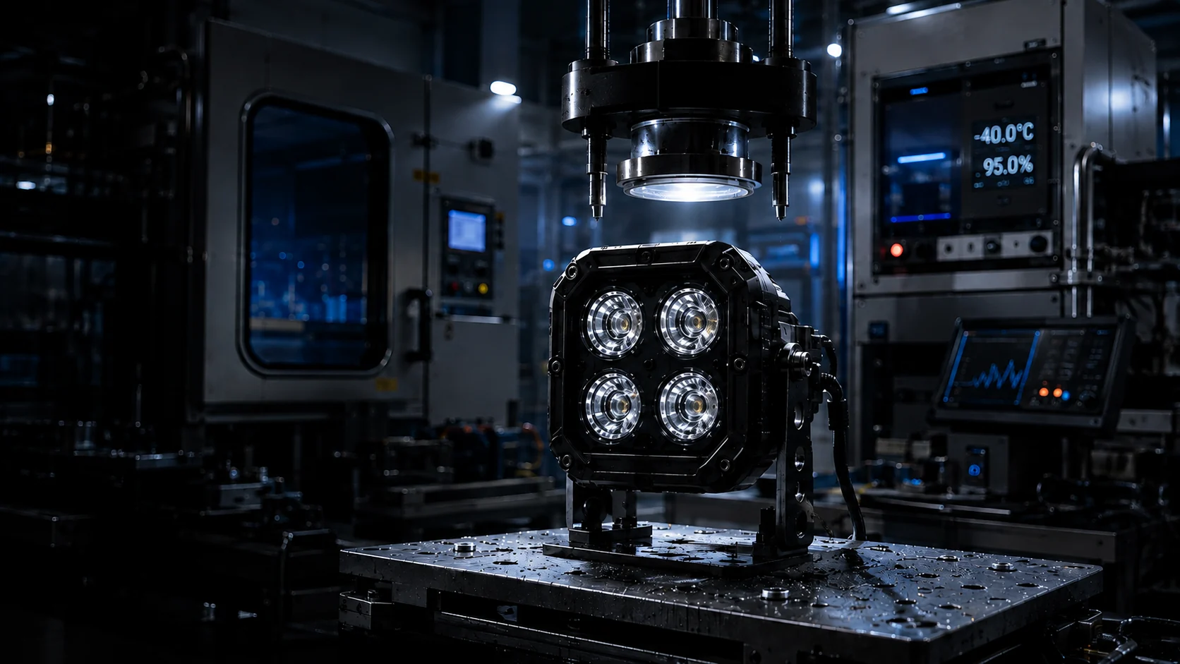 DXZ automotive lighting testing and validation capabilities