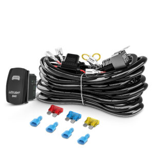 12V 30A Dual-Output LED Light Wiring Harness – XS-FOG-2