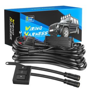 12V Dual-Output LED Light Wiring Harness with Wireless Controller – XS-M5-2