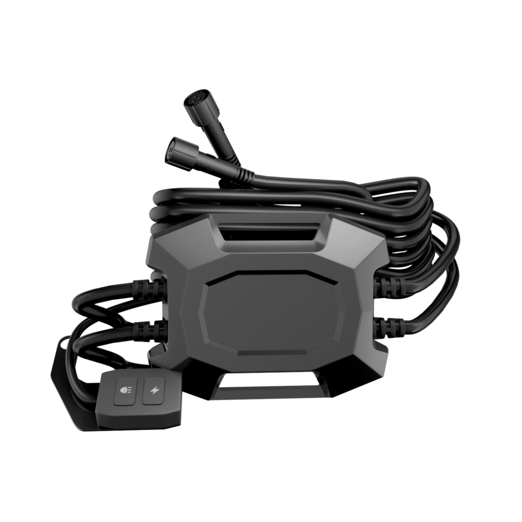 Dual-Lead 12–60V LED Light Wiring Harness with Wired Controller – XS-M-2