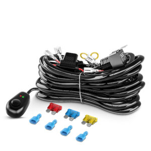 12V 30A Dual-Output LED Light Wiring Harness – XS-PT-2