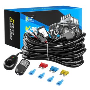 12V 30A Dual-Output LED Light Wiring Harness – XS-BS-2