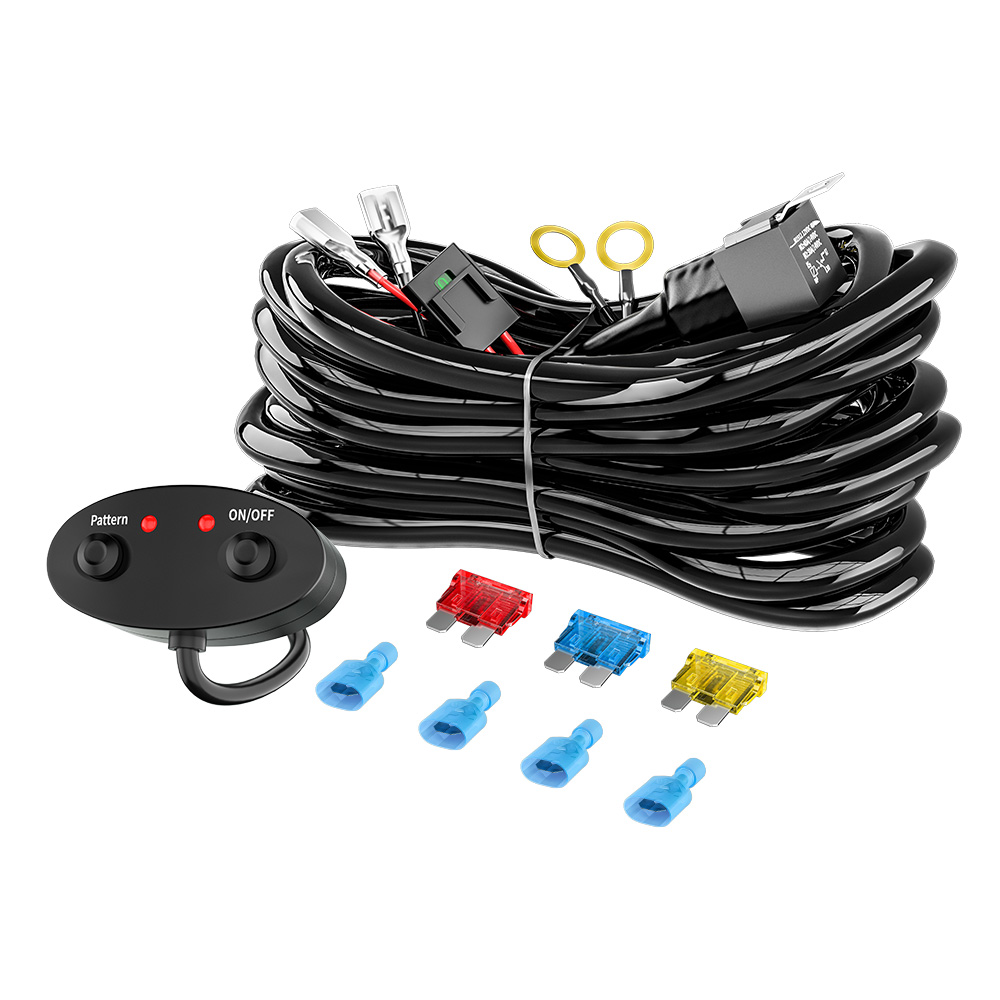 12V 30A Dual-Output LED Light Wiring Harness – XS-SK-2