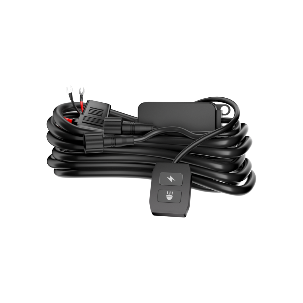 Dual-Lead 12–24V LED Light Wiring Harness with Wired Controller – XS-BF-2