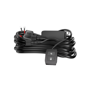 Dual-Lead 12–24V LED Light Wiring Harness with Wired Controller – XS-BF-2